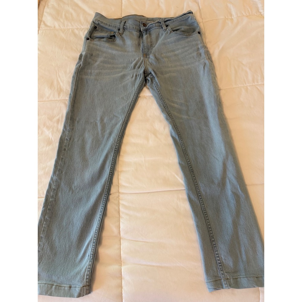 Moft Womens Light Wash Skinny Jeans Blue Denim
